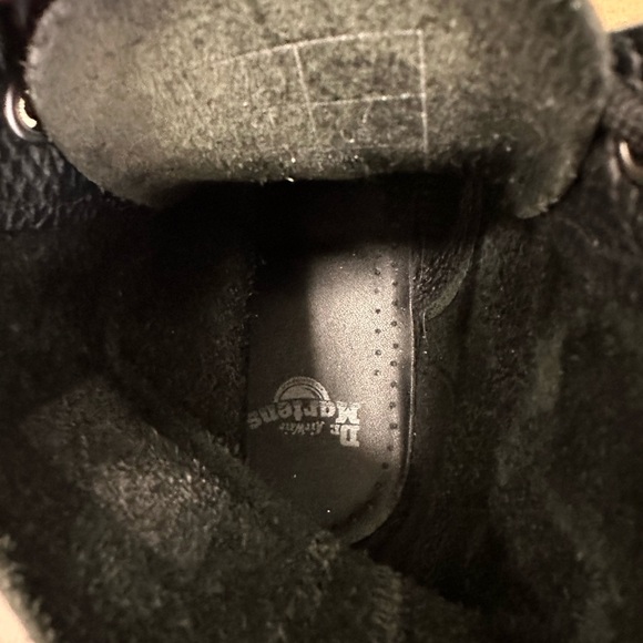 Dr. Martens Sinclair Milled Nappa Leather Platform Boots - Picture 7 of 8